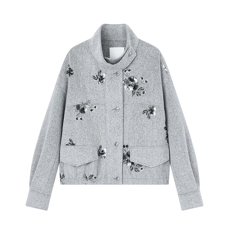 【女乔专属】通勤夹克外套W9008