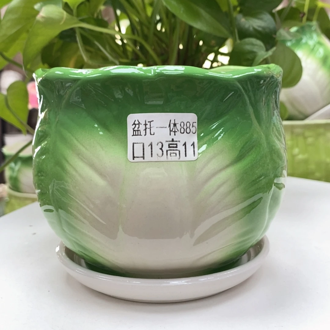 @夏西陶瓷花盆@@5885