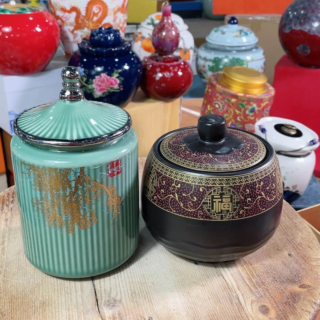 【闪购商品】罐陶瓷茶叶罐密封罐