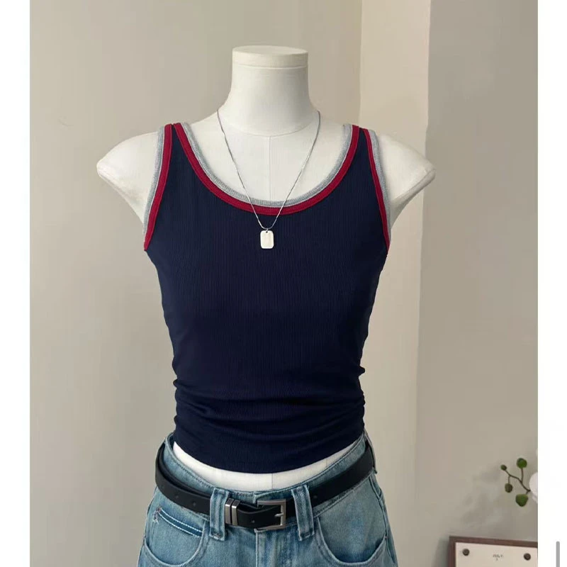 ZUOXIAOQI拼色背心43