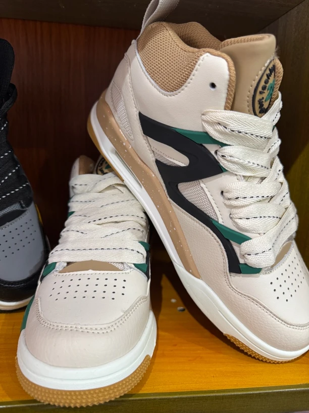 复古高帮秋季复古软底板鞋休闲鞋通用潮鞋