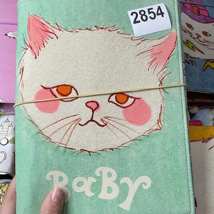 织绣A5活页不送纸2854