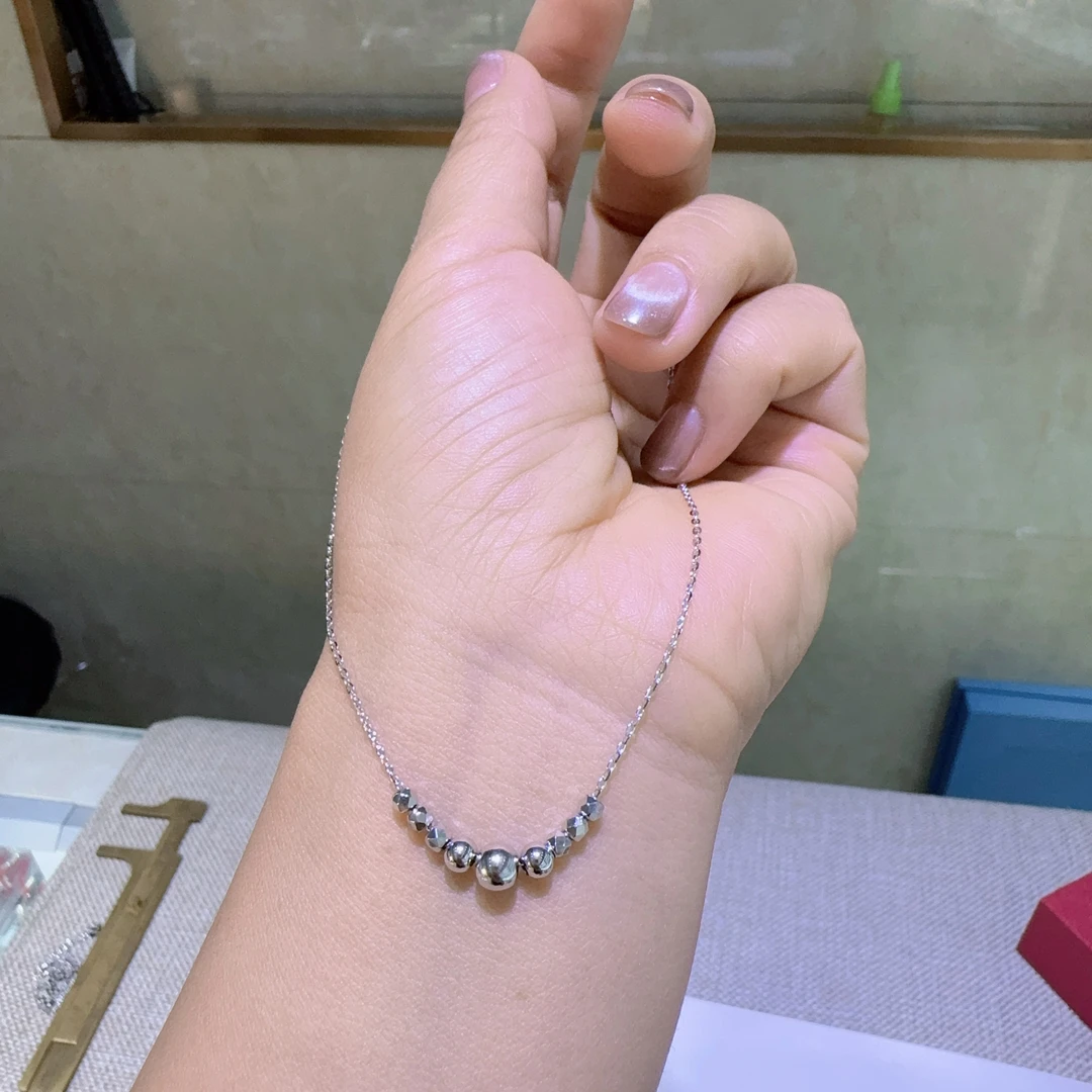 坠链均925银 胖女麻女 S925银套链 链长40+5cm