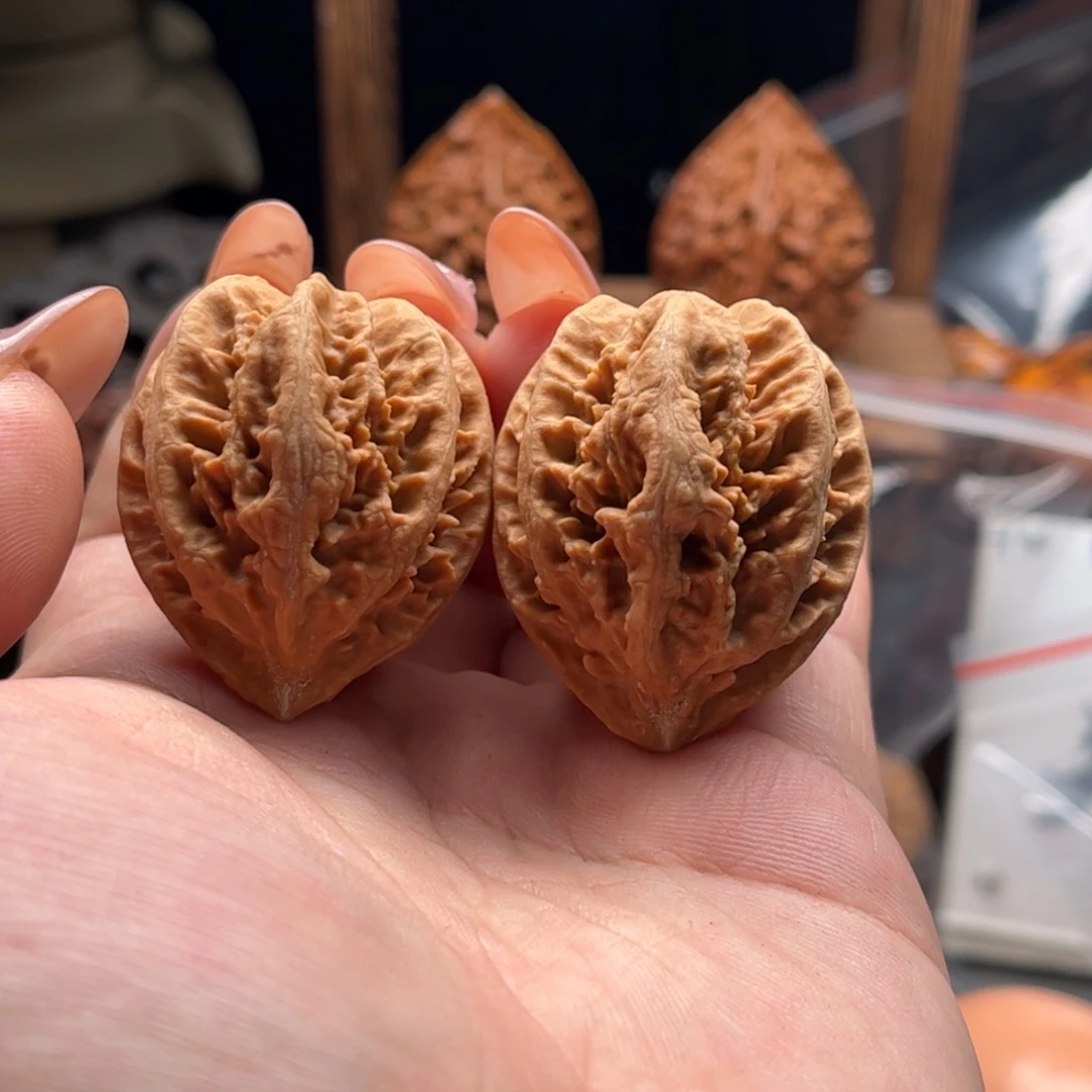 文玩核桃把件关东木子家楸大胖94