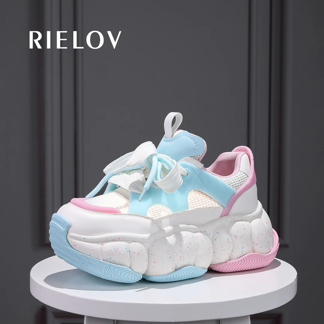 【毛毛潮鞋●海盐】增高7cm时尚潮流百搭女士休闲鞋25-900