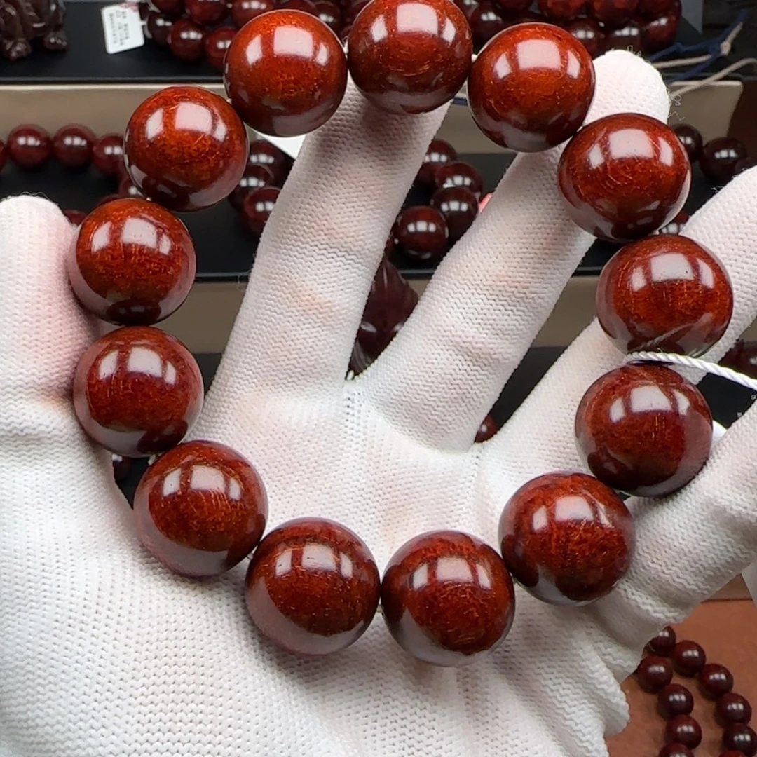 浅***…小叶紫檀手串/手链1.8暴龙