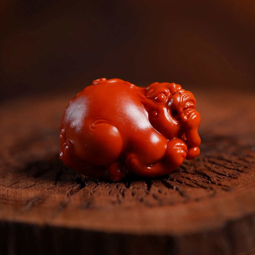 左边婷姐丨南红摆件（Z2596）