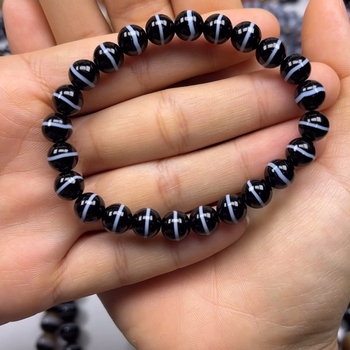 玛瑙/玉髓未镶嵌手链