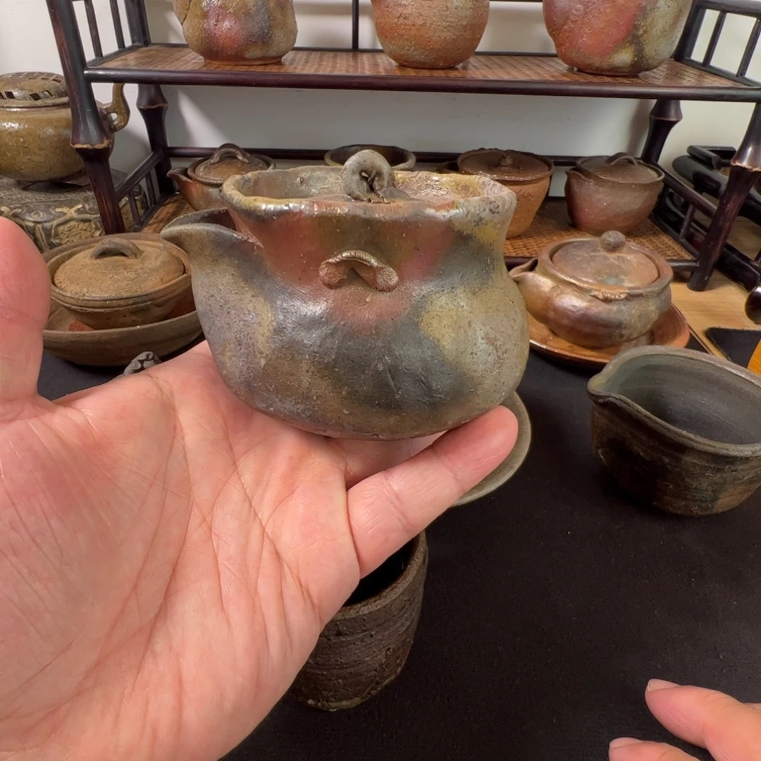 森宝山备前烧宝瓶