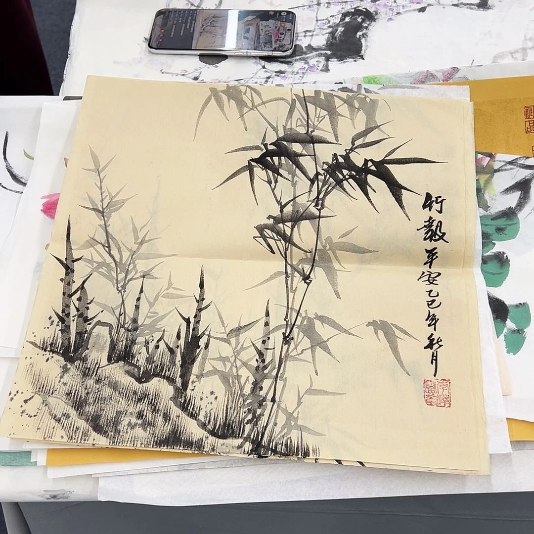 国画纯手绘作品欣赏