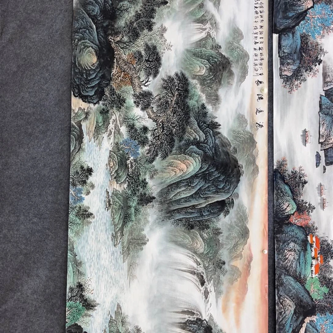 明锐老师精品小八尺画心