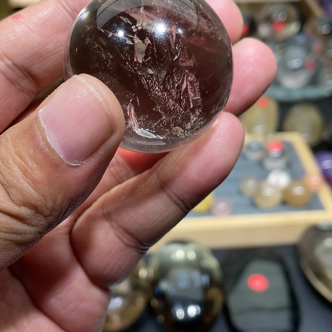 水晶未镶嵌珠宝半成品