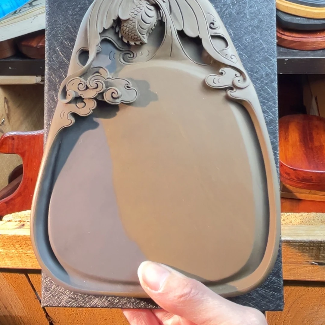 蔡***蔡天坛砚德华文房甄选