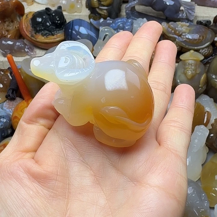 玛瑙/玉髓未镶嵌饰品