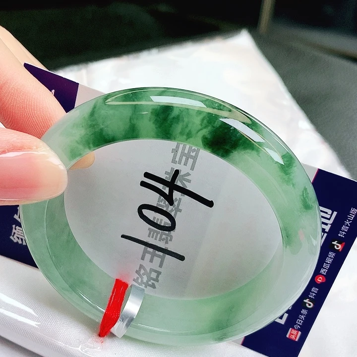 翡翠未镶嵌手镯缅甸天然a货翡翠手镯