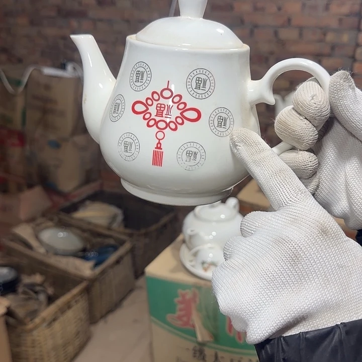 库存微瑕多空茶壶