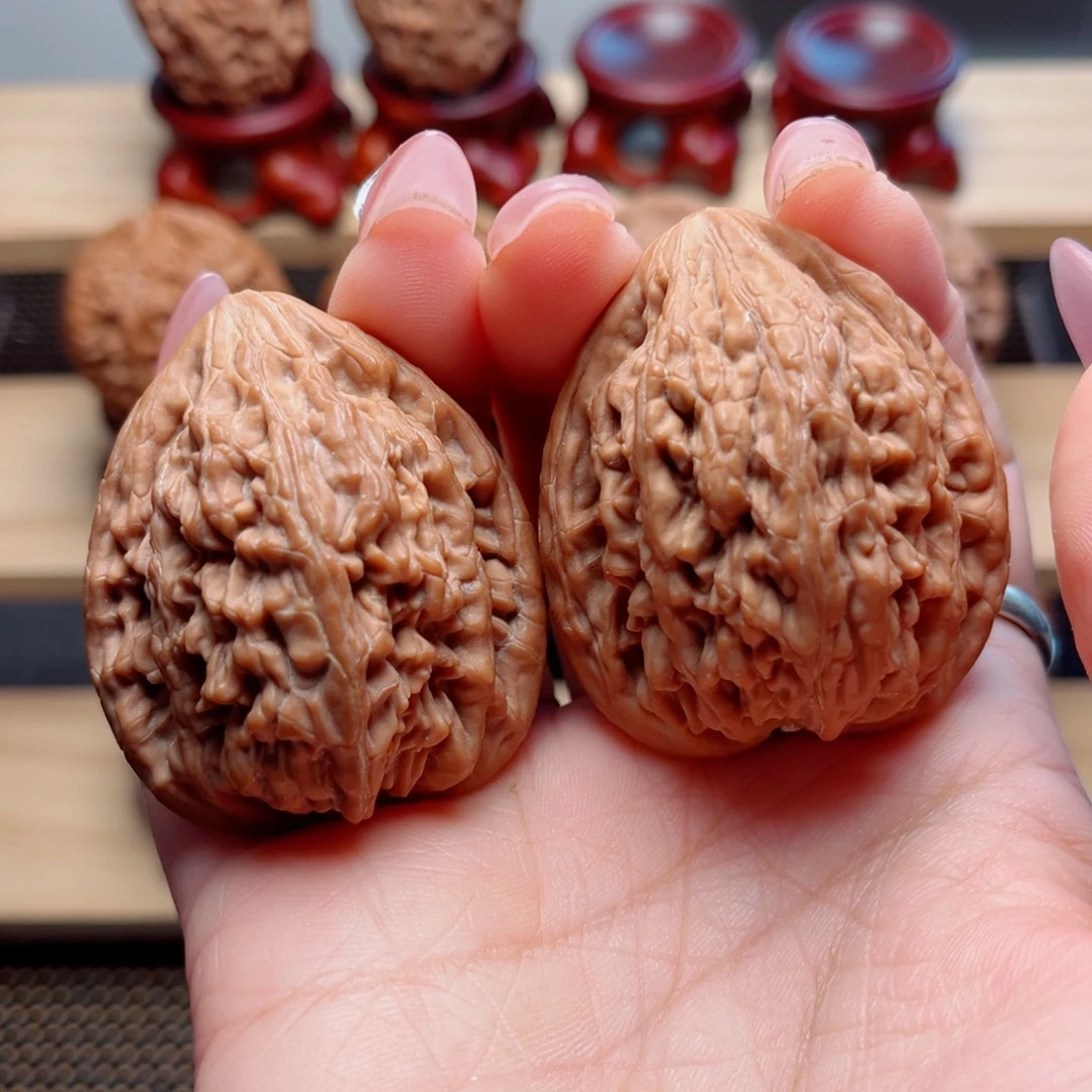 把件文玩核桃虎头王41