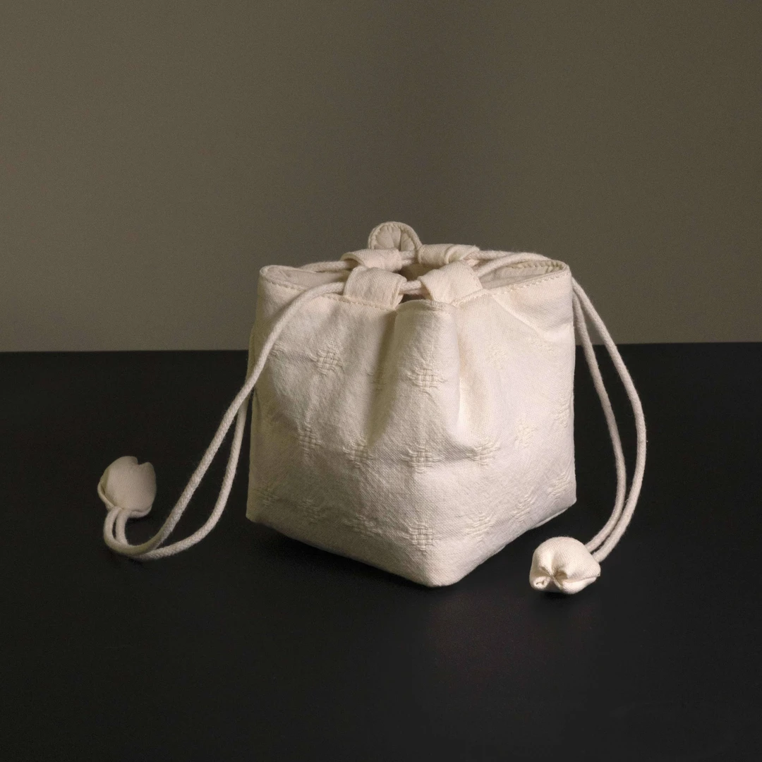 VANX梵星器皿 |新中式茶包棉麻简约防摔保护旅行茶具收纳袋