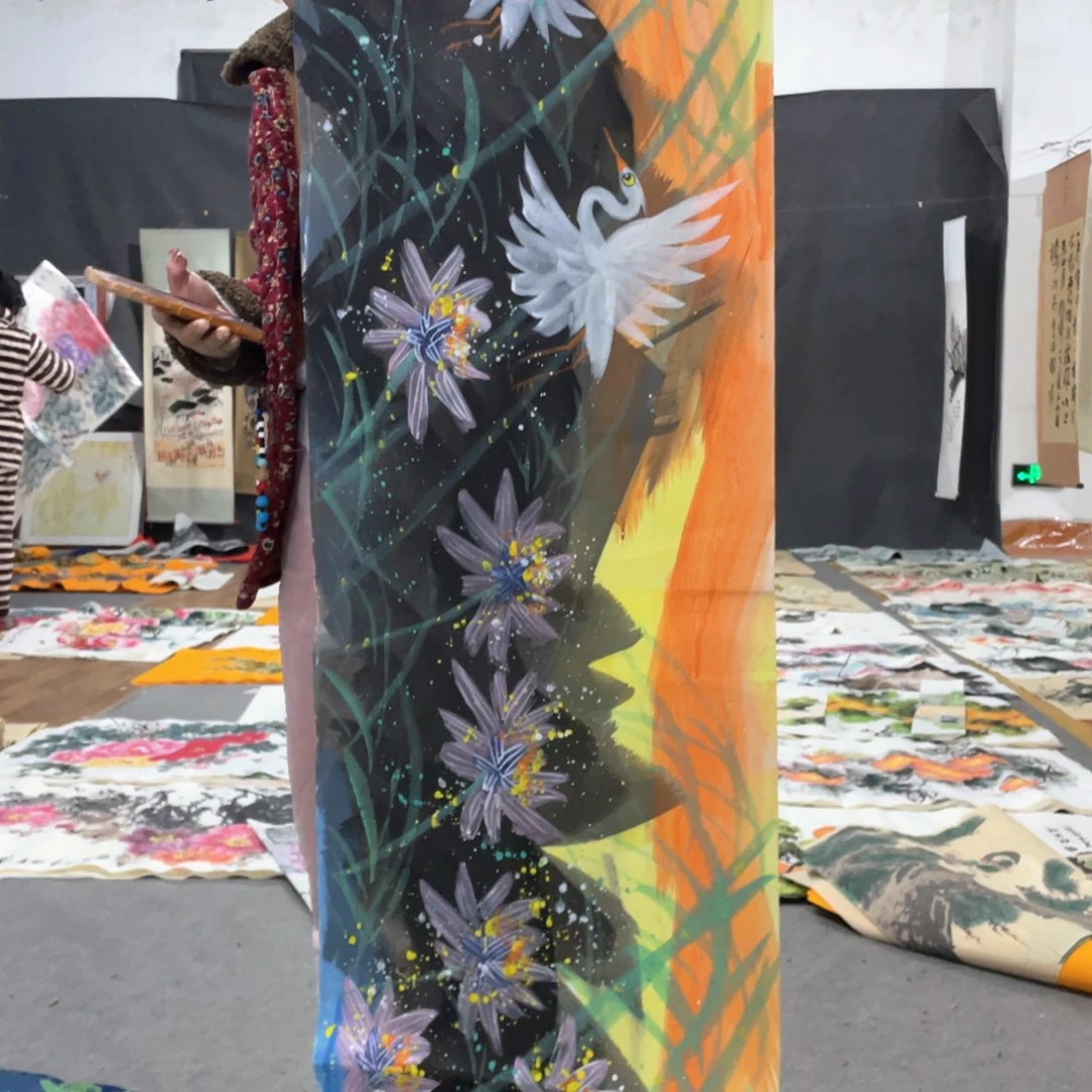 国画国画作品画心一张