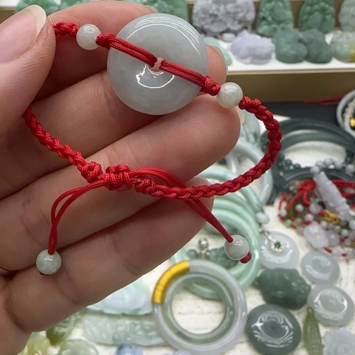 翡翠未镶嵌手链福利