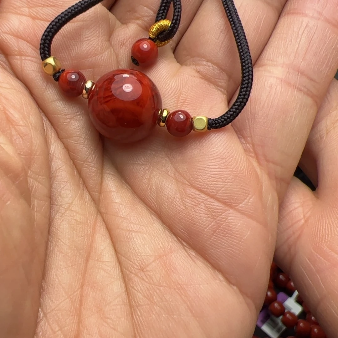 南红玛瑙未镶嵌单珠