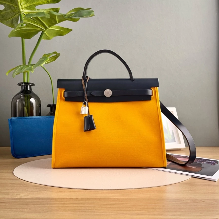 95新 Hermes/爱马仕 【九筒奢品】Herbag31/A刻/单肩包/0749