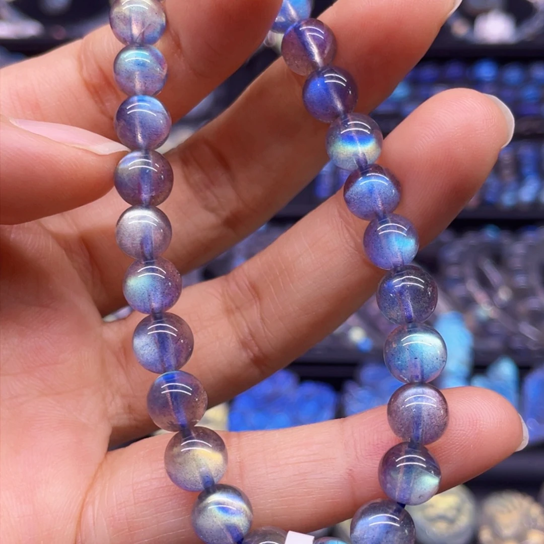 未镶嵌手串长石7.5左右