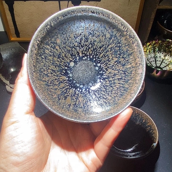 原矿原釉建盏柴烧