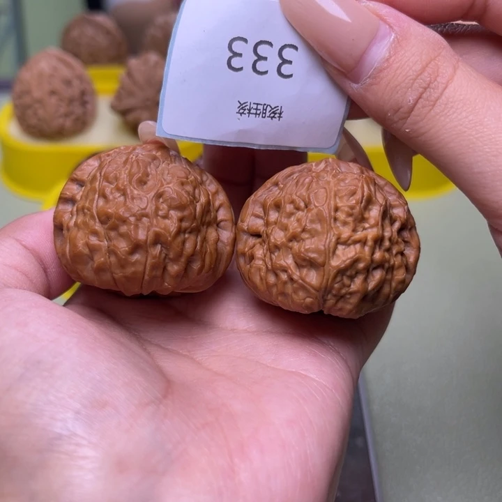文玩核桃把件南瓜墩40.333