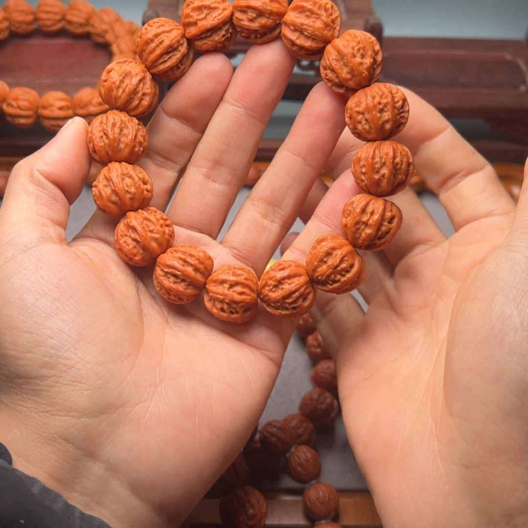 手串文玩核桃21粗筋八棱