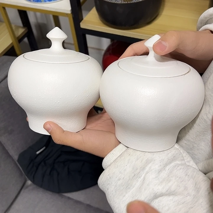 茶叶罐陶瓷家用储物罐瑕疵品介意勿拍