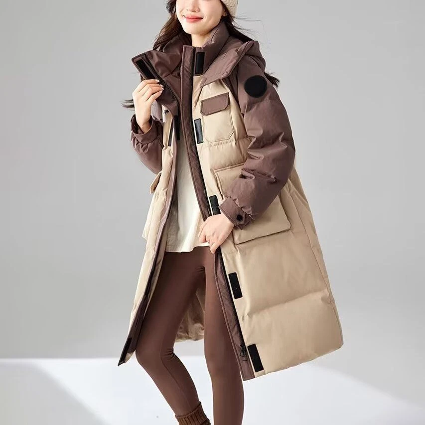 原宿简约棉服百搭气质ins新款流行文艺潮流慵懒日系时尚羽绒服