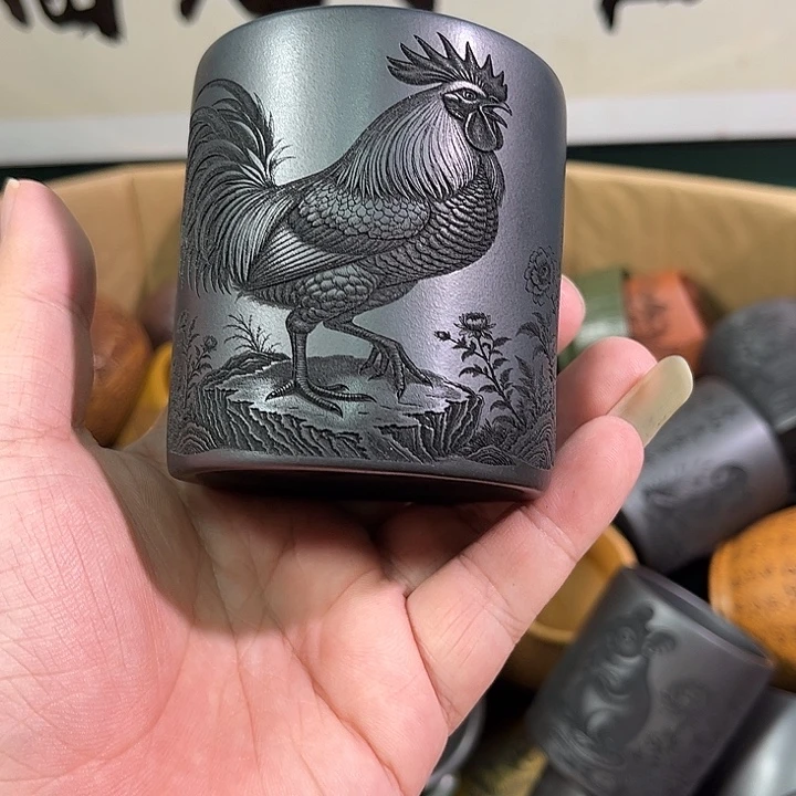 茶杯紫砂全手工紫砂主人杯