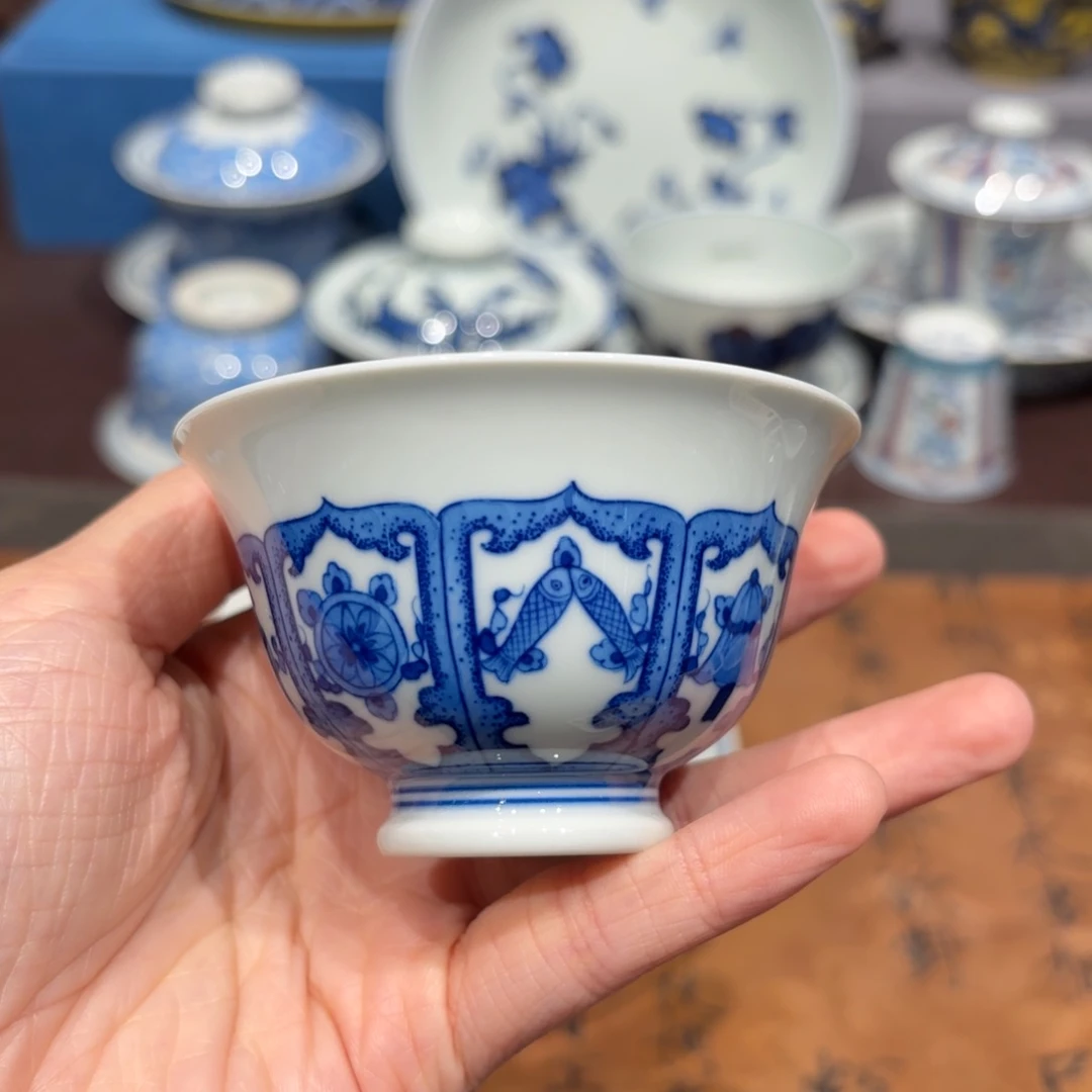 瓷片景德镇纯手工手绘