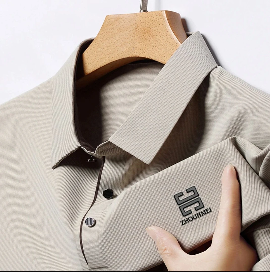 保罗波士敦男士夏季新款短袖T恤男士翻领夏季中年上衣休闲POLO衫