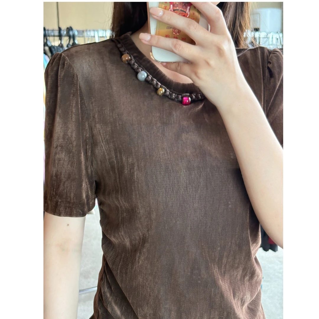 D30856南油爆款气质时尚女T恤