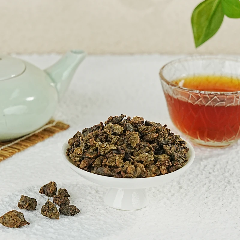 奇楠沉香红乌龙-亿茶严选-传统手制颗粒饱满伽香耐泡代用茶