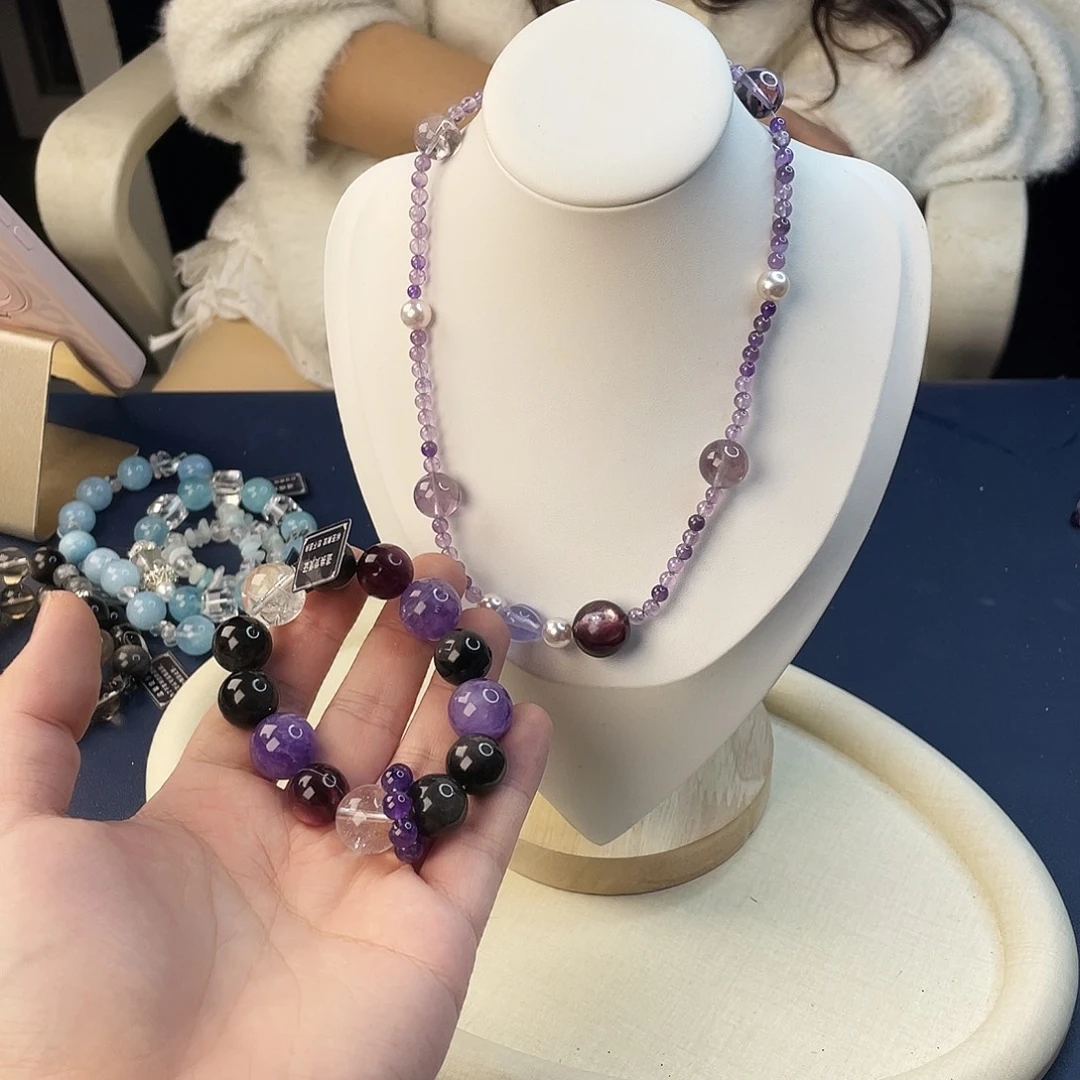 手链银S925镶嵌水晶