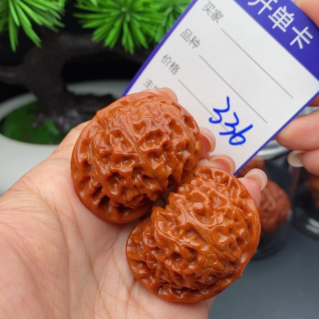 文玩核桃把件42宫灯336