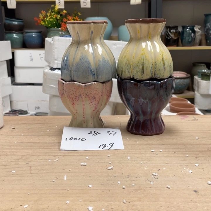 紫砂花盆多肉花盆微瑕37