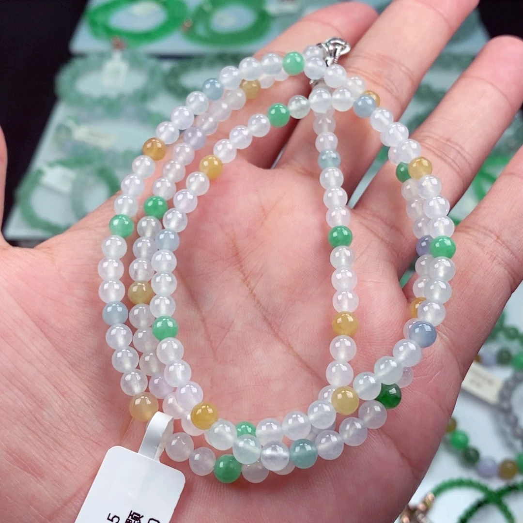 未镶嵌手链翡翠卡5