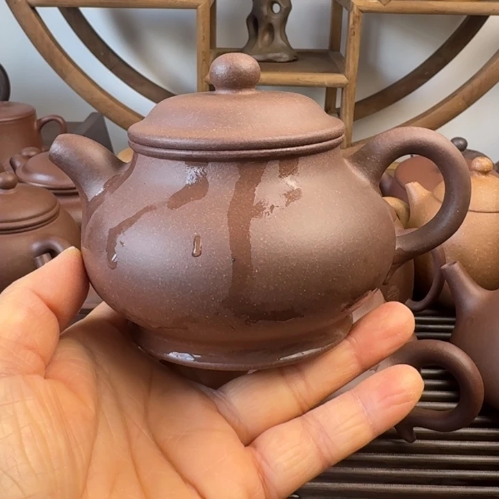 紫砂茶壶250cc潘壶嫩底槽清