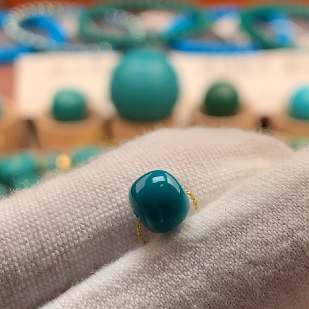 绿松石未镶嵌绿松石7.3mm
