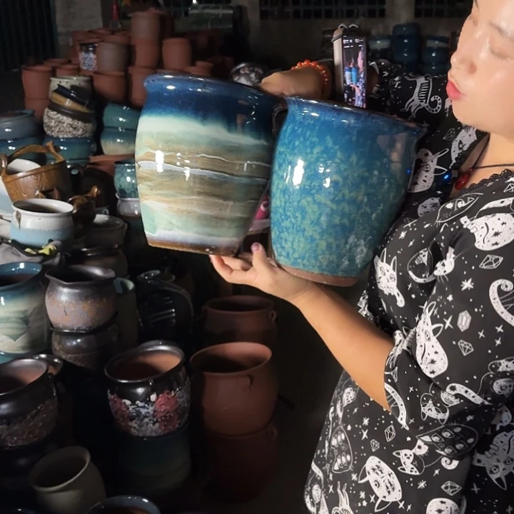 口18高22正品两个盆子