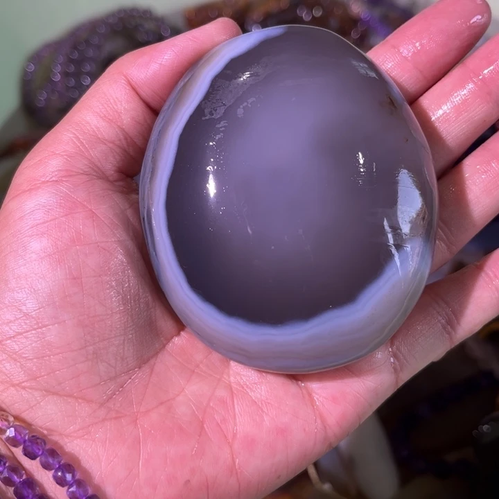 公***白未镶嵌紫晶大型摆件（非配饰）