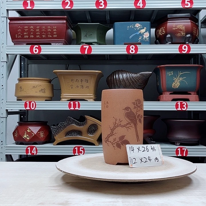 花盆紫砂紫砂花盆