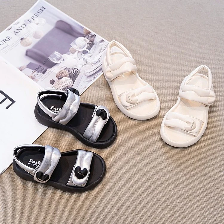 女童凉鞋2025新款夏季儿童运动沙滩鞋洋气小女孩鞋子中女童鞋子