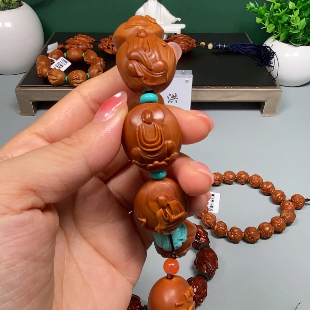 手串/手链橄榄核无相佛定金