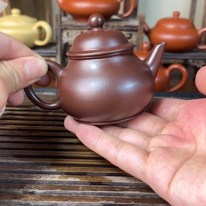 茶壶紫砂原矿紫砂手工制作