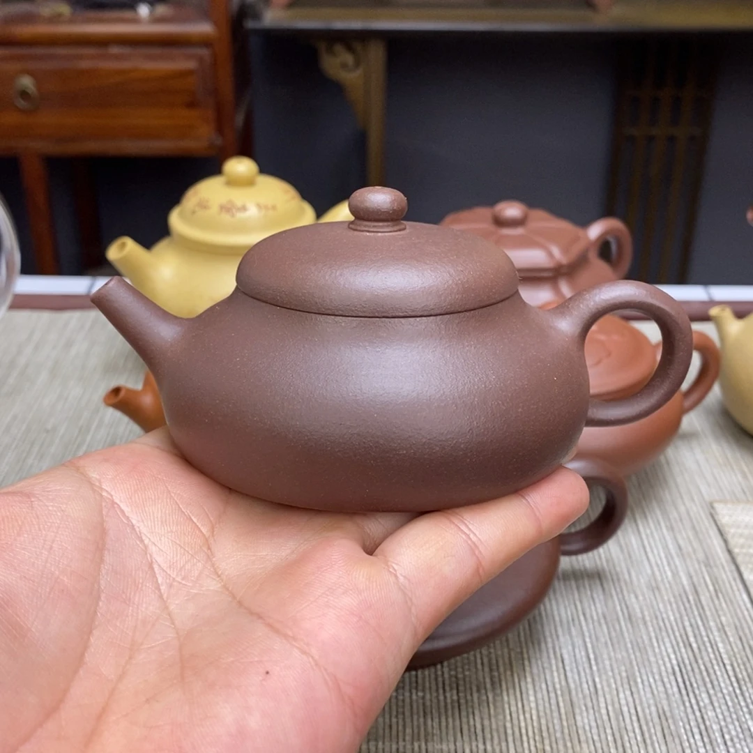 紫泥茶壶容量160毫升